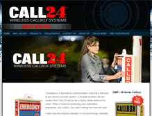 Tablet Screenshot of call24wireless.com